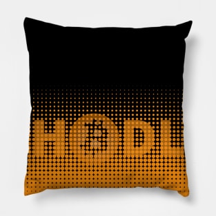 hodl bitcoin Pillow