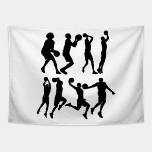 Basketball Evolution Tapestry