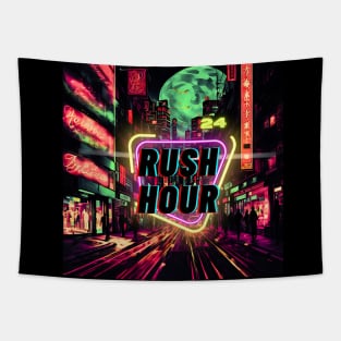 Rush hour Tapestry
