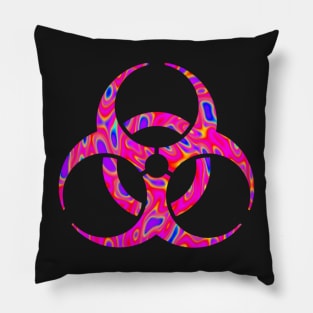 Biohazard - code pink Pillow