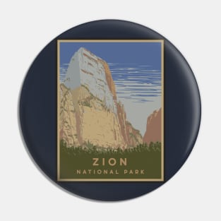 Zion National Park (Refreshed) Pin