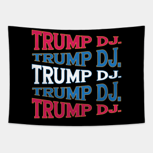 TEXT ART USA PRESIDENT TRUMP Tapestry