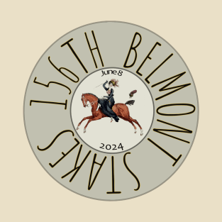 156th Belmont Stakes horse racing design T-Shirt