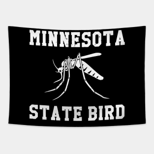 Minnesota Mosquito State Bird Tapestry