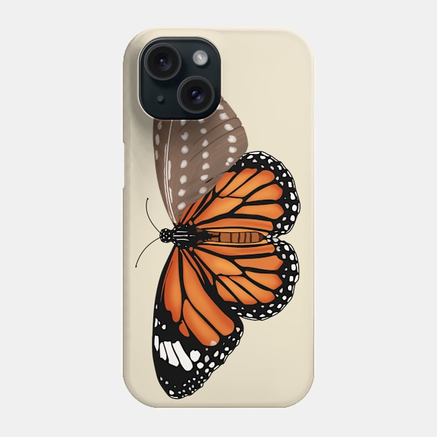 Monarch butterfly Phone Case by Anahis Digital Art