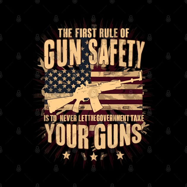 2nd Amendment Gun Safety Gun Rights Supporters by TopTees