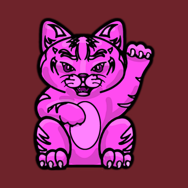 Lucky Cat Pussy Cat Cat T Shirt Teepublic