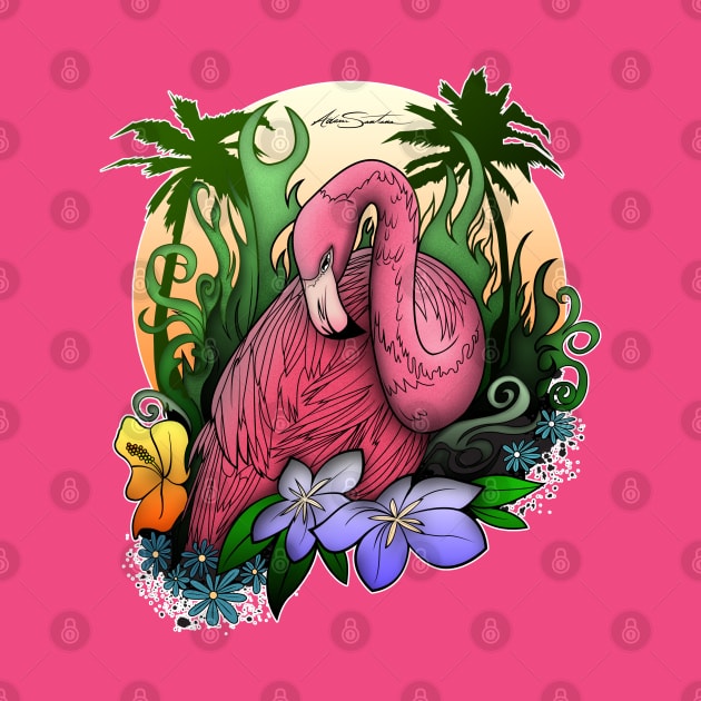 Flamingo by adamzworld