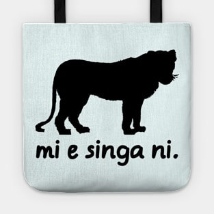 I'm A Lioness (Pandunia) Tote