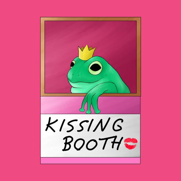 Frog Prince Kissing Booth by chronicallycrafting