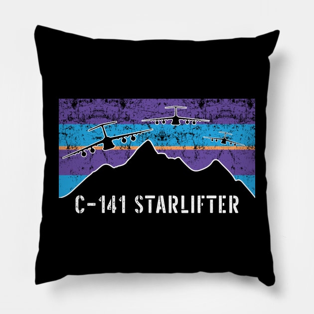 C-141Starlifter Pillow by Madelyn_Frere