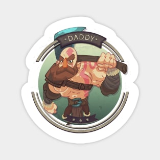 Daddy Kratos Magnet