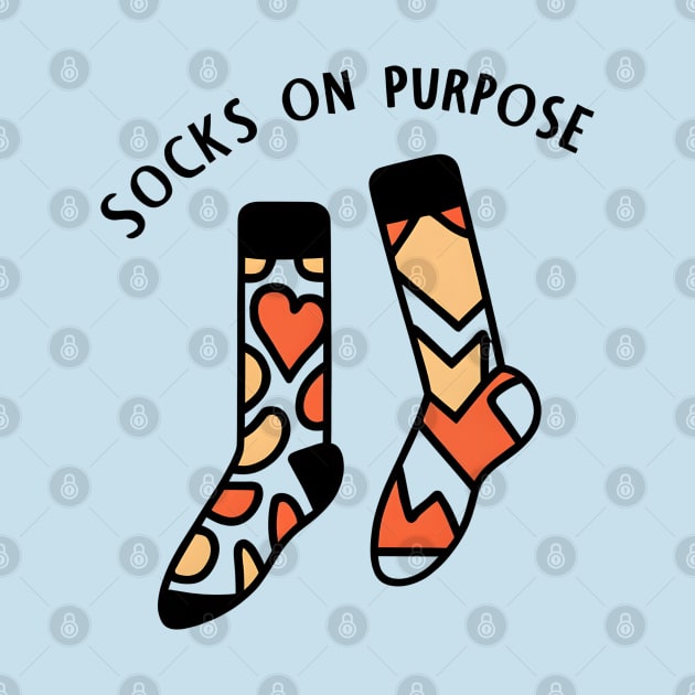 Socks on purpose by NomiCrafts