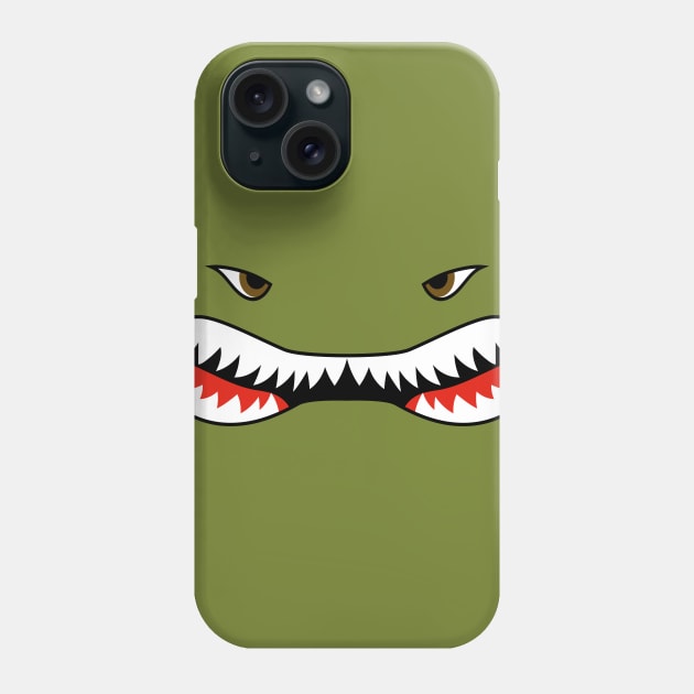 Flying Tigers Mouth Phone Case by Baggss