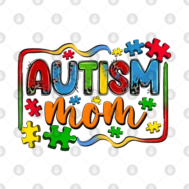 Autism Mom Life Puzzle Mothers Day Autism Mom by Roccoa