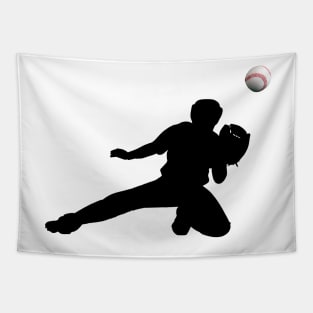 Baseball Catcher - Top sports from around the world Tapestry