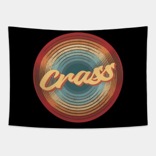 Crass Vintage Circle Tapestry