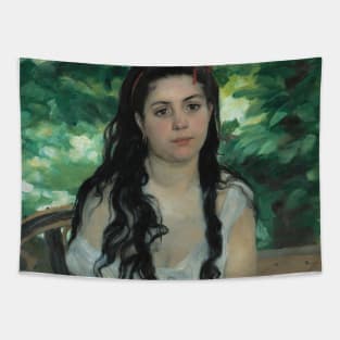 En ete - La bohemienne by Auguste Renoir Tapestry