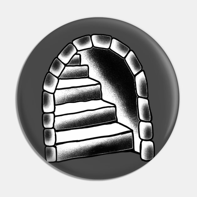 Stairway to evil Pin by Local non union