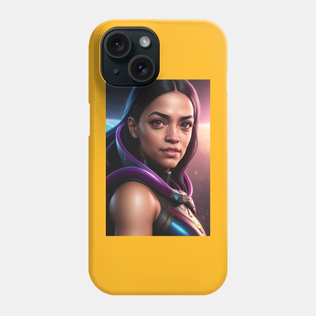 THE SQUAD-AOC 5 Phone Case by truthtopower