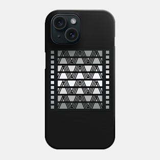 “Dimensional Wavelength” - V.1 Grey - (Geometric Art) (Dimensions) - Doc Labs Phone Case