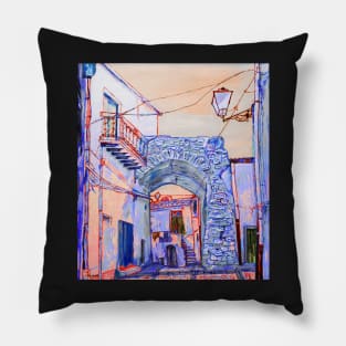 Sicilian archway Pillow
