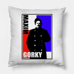 Maxim Gorky-4 Pillow