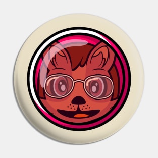 Space Helmet Quokka Catherine Pin