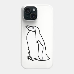 White Penguin Phone Case