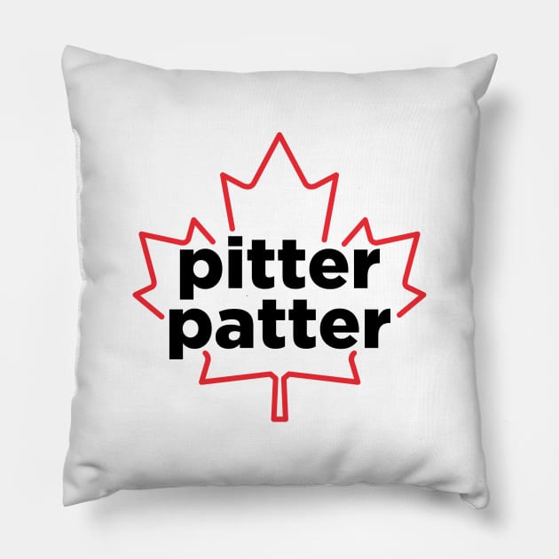 Pitter Patter Pillow by J31Designs