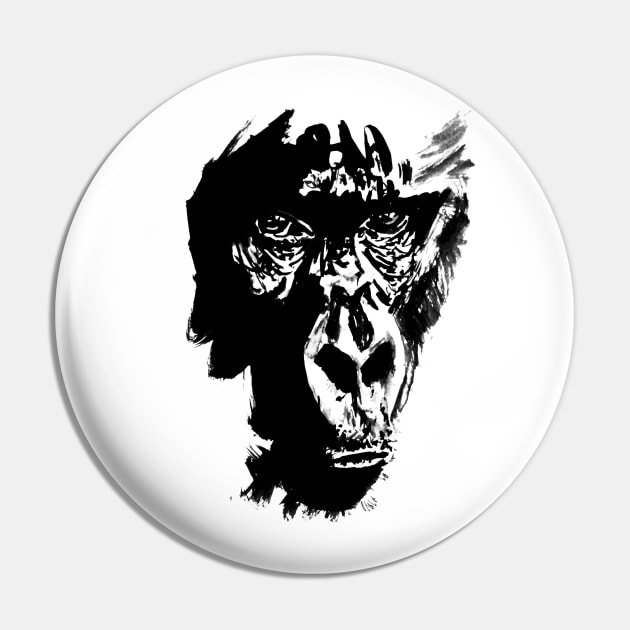 gorilla Pin by pechane