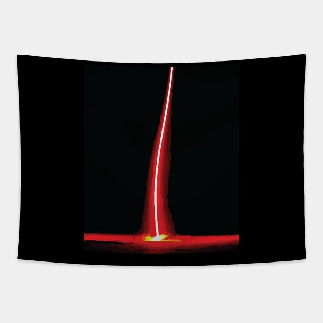 Lightning Thunderstorm Weather Light Tapestry by flofin