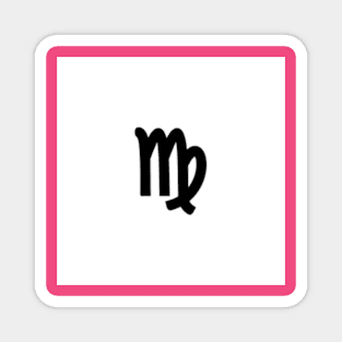 Virgo Symbol Art Magnet