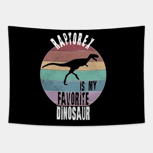 Raptorex is my Favorite Dinosaur Tapestry