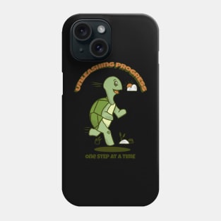 Unleashing progress one step at a time Phone Case