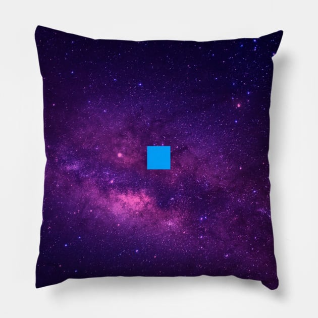 Zima Blue Pillow by RafaRodrix