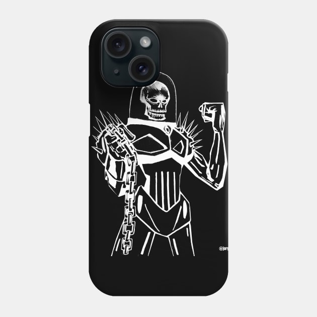 the cosmic ghost rider in revenge Phone Case by jorge_lebeau