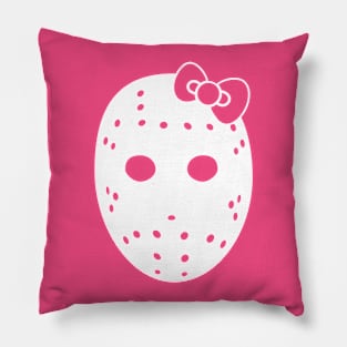 Fem Hockey Mask Horror Girly Murderer Pillow
