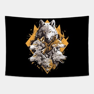 wolves Tapestry