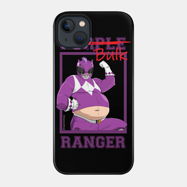 Bulk Purple Ranger - Mighty Morphin Power Rangers - Phone Case