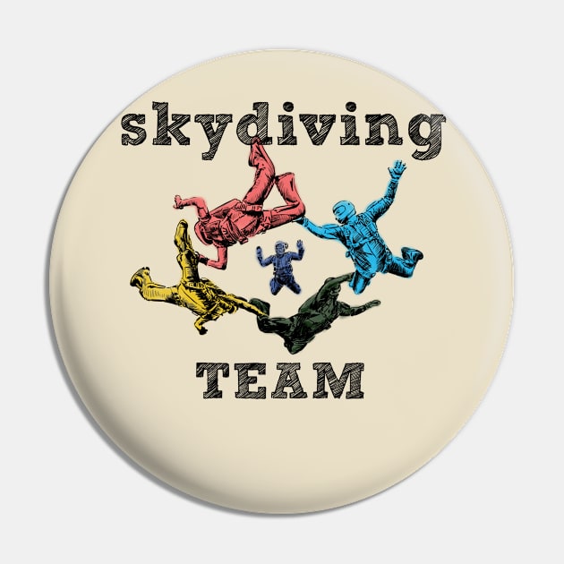 Skydiving team Pin by sibosssr