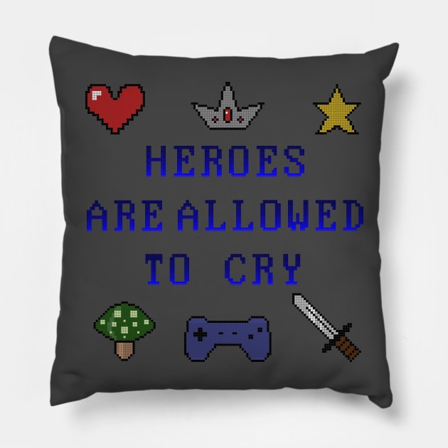 Emotional Heroes Pillow by Luna-Cooper