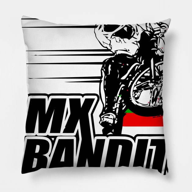 Bmx bandits Pillow by Niken12