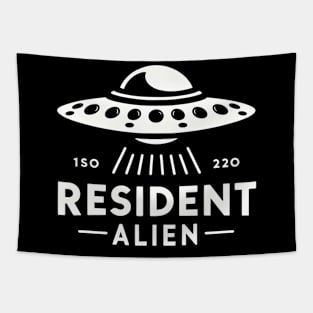 Resident Alien UFO Tapestry