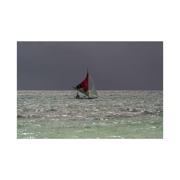 Sailing Boat, Boracay Island, Philippines by likbatonboot