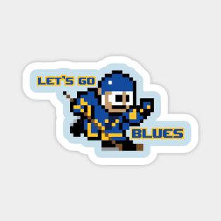 LET'S GO BLUES Magnet