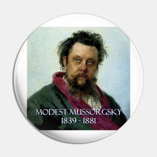 Great Composers: Modest Mussorgsky Pin