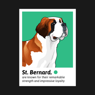 St. Bernard, St. Bernard Dog Lover, St. Bernard Lover T-Shirt