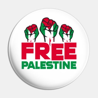 Free Palestine Pin