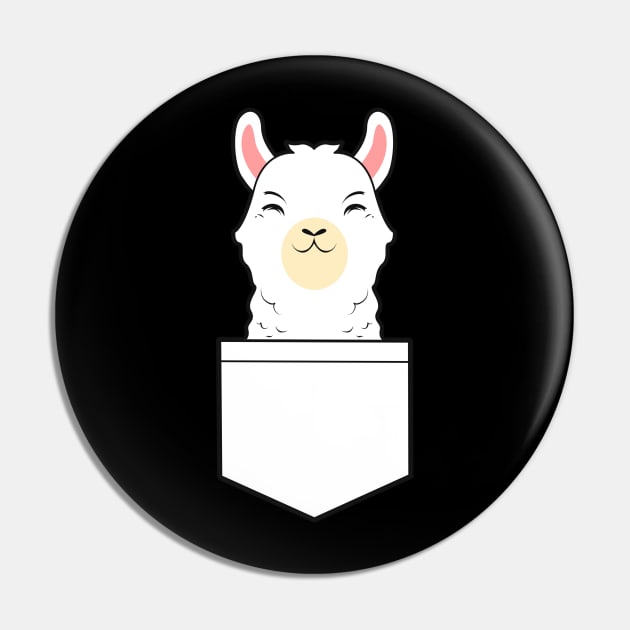 Brest Pocket Alpaca Pin by Imutobi